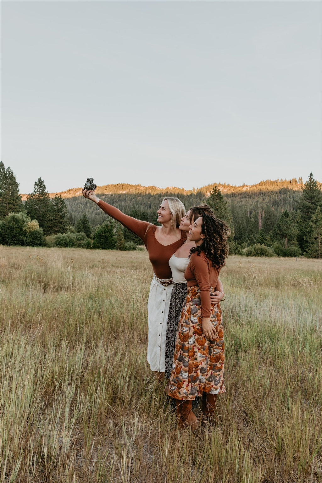 Camille Top in Sienna Brown