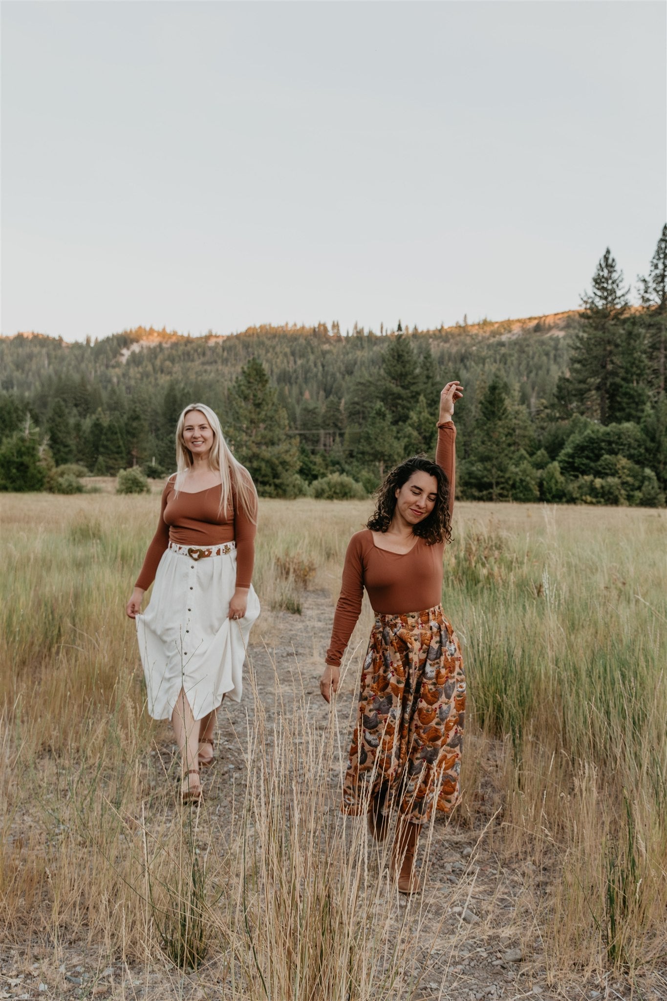 Camille Top in Sienna Brown