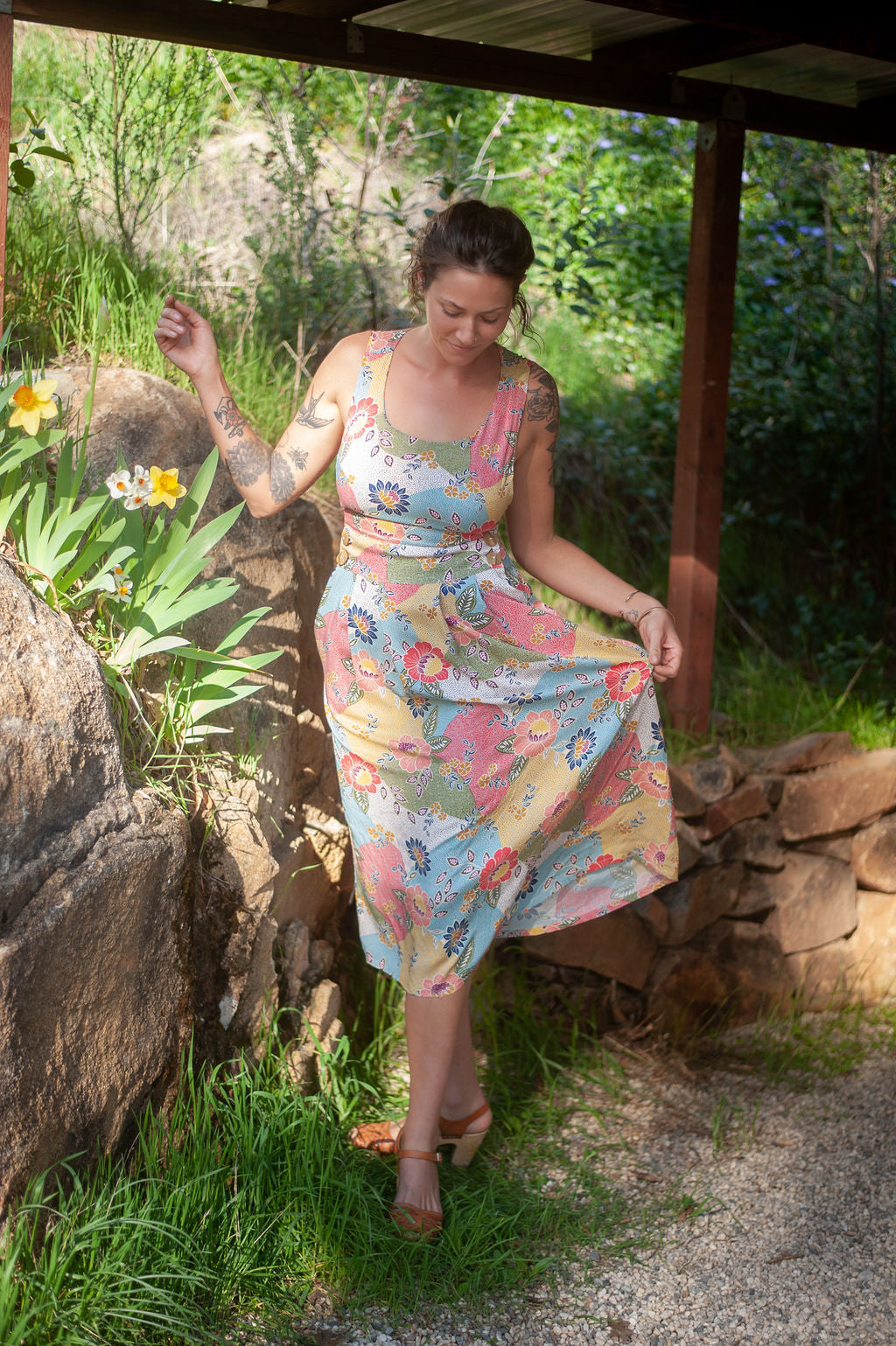 Brigid Jumper in Patchwork Party