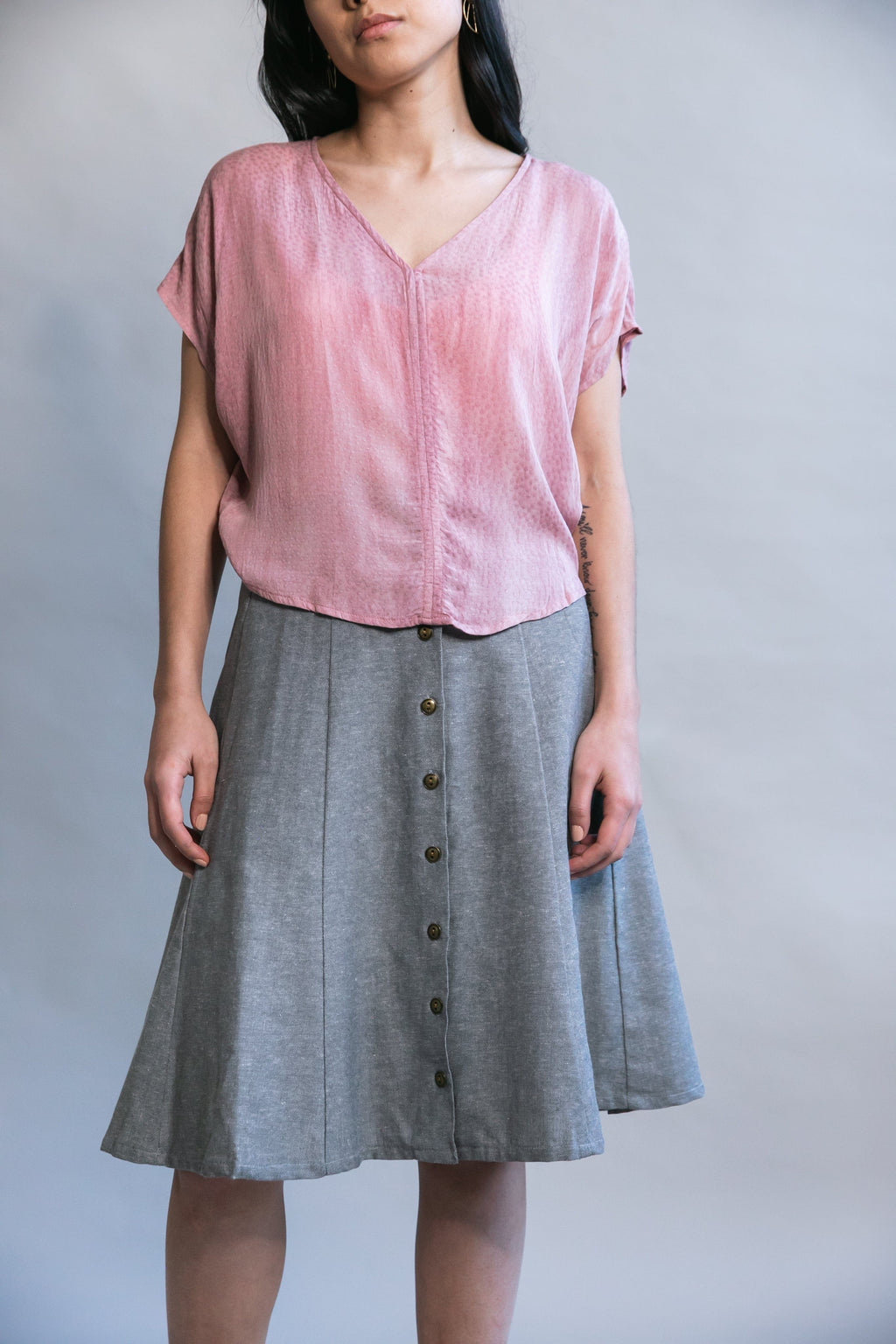 Dolman Top in Tea Rose